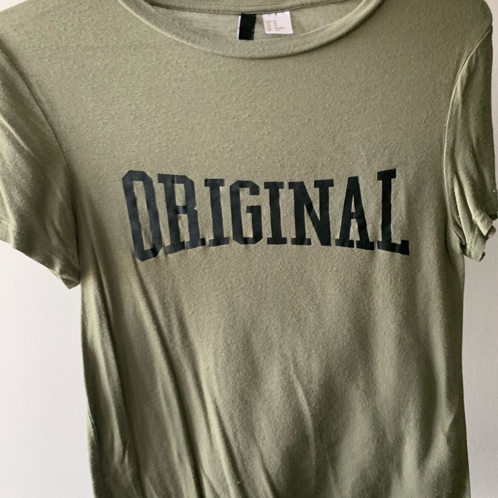 Soft tee from H and M